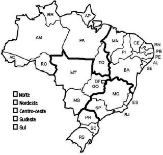 Mapas das Regiões do Brasil para Colorir e Imprimir: Aprenda e Divirta-se com a Geografia Brasileira