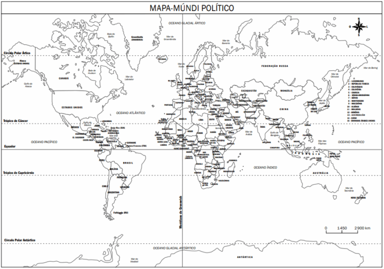 Mapa Mundi para Colorir e Imprimir: Explore o Mundo de Forma Divertida e Educativa